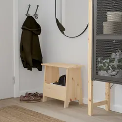 چهار پایه پا تختی ایکیا PERJOHAN Stool with storage