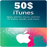 گیفت کارت 50 دلاری اپل آیتونز امریکا