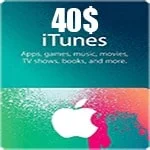 گیفت کارت 40 دلاری اپل آیتونز امریکا