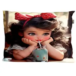 روبالشی هزاردستان طرح دختر نوجوان کد 278