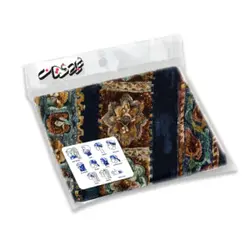 دستمال سر و گردن هزاردستان طرح گل آبرنگی مدل das52