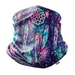 دستمال سر و گردن هزاردستان طرح پر وکتور مدل das42