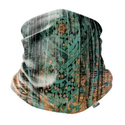 دستمال سر و گردن هزاردستان طرح نقاشی خط مدل das53