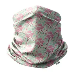 دستمال سر و گردن هزاردستان طرح وکتور فلامینگو مدل das58