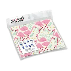 دستمال سر و گردن هزاردستان طرح وکتور فلامینگو مدل das58