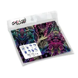 دستمال سر و گردن هزاردستان وکتور مدل das43