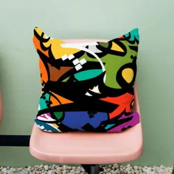 کاور کوسن طرح خوشنویسی مدل co503