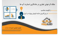 مقاله اثر هوش تجاری در ماندگاری استارت آپ ها