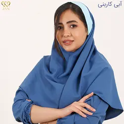 خرید و قیمت مقنعه کراواتی پارچه ای تک رنگ زنانه -