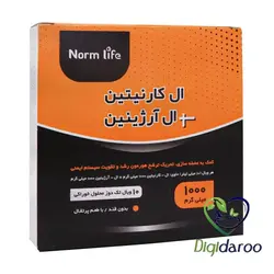 ویال ال کارنیتین و ال آرژنین نورم لایف 10 عددی