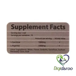 ویال ال کارنیتین و ال آرژنین نورم لایف 10 عددی
