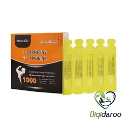 ویال ال کارنیتین و ال آرژنین نورم لایف 10 عددی