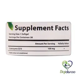 سافت ژل کو آنزیم کیوتن ۱۰۰ میلی گرم نورم لایف ۳۰ عددی