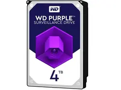 هارددیسک اینترنال وسترن دیجیتال بنفش مدل Purple WD40PURZ ظرفیت 4 ترابایت