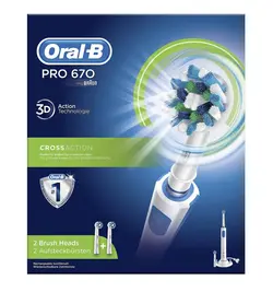 مسواک برقی اورال بی  Oral-B PRO 670 سری CROSS ACTION