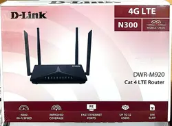 مودم روتر سیمکارت خور ۴ آنتن D-Link DWR-M920 4G N300