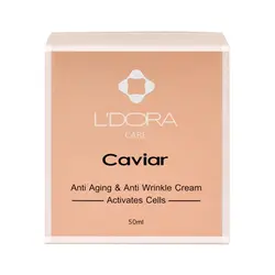 کرم ضدچروک حاوی عصاره خاویار لدورا کر 50 میلی‌لیتر