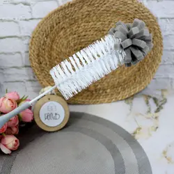 فرچه بطری شور دسته چوبی - کلبه هنر