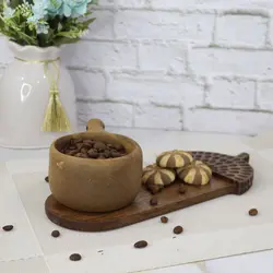 سینی بلوط کوچک - کلبه هنر