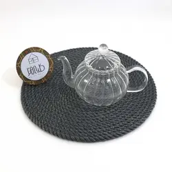 قوری پیرکس کدو 600ml - کلبه هنر