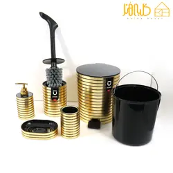 ست بهداشتی طلایی بازن - کلبه هنر