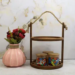 خرما خوری دو طبقه گرد - کلبه هنر