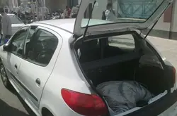 قفل زاپاس پژو 206 هاچ بک تیپ 3