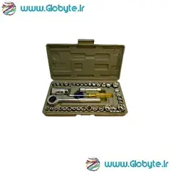 آچار بکس 40 تکه مناسب کارهای سبک