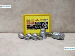 قفل رینگ های اسپرت با پیچ 1.25-12 برای آچار چرخ 19 پی اس ام