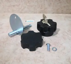 قفل زاپاس پراید تیبا ساینا کوییک با نصب