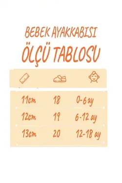 کفش کلاسیک دخترانه عصا کودک کودک Asa Bebek Çocuk اورجینال ASAPSKMN