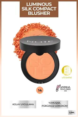 رژگونه  آرایشی بهداشتی نوت Note Cosmetics اورجینال BLSH LUM COMPACT