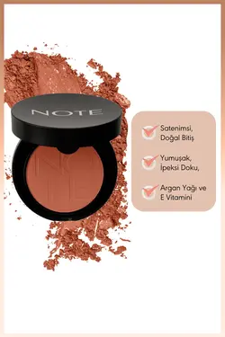 رژگونه  آرایشی بهداشتی نوت Note Cosmetics اورجینال BLSH LUM COMPACT