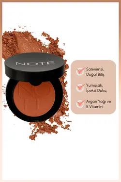 رژگونه  آرایشی بهداشتی نوت Note Cosmetics اورجینال BLSH LUM COMPACT