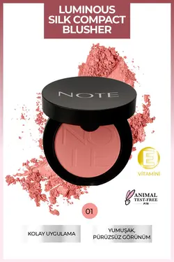 رژگونه  آرایشی بهداشتی نوت Note Cosmetics اورجینال BLSH LUM COMPACT