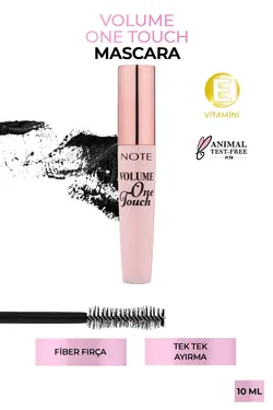 ریمل  آرایشی بهداشتی نوت Note Cosmetics اورجینال MSCR ONE TOUCH