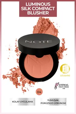 رژگونه  آرایشی بهداشتی نوت Note Cosmetics اورجینال BLSH LUM COMPACT