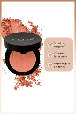 رژگونه  آرایشی بهداشتی نوت Note Cosmetics اورجینال BLSH LUM COMPACT