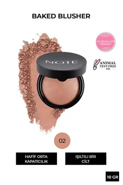 رژگونه  آرایشی بهداشتی نوت Note Cosmetics اورجینال BLSH BAKED