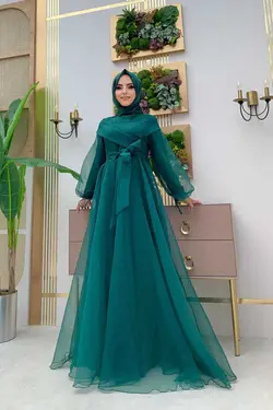 لباس بلند – لباس مجلسی زنانه بیم مد Bym Fashion اورجینال 1846