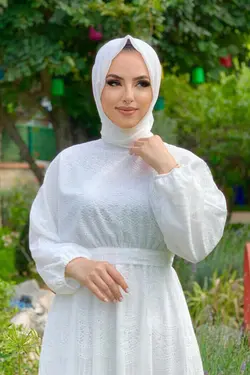 لباس بلند – لباس مجلسی زنانه بیم مد Bym Fashion اورجینال 2386