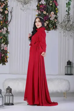 لباس بلند – لباس مجلسی زنانه بیم مد Bym Fashion اورجینال 1025