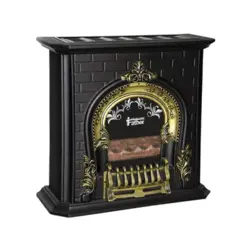 بخاری گازی بهکاران مدل شومینه گارد دار طرح پرنس کد T-28000 - نسیم شاپ