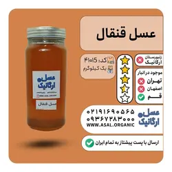 عسل قنقال یک کیلویی (شهد غالب عسل از نظر زنبور دار  از گل قنقال است. )