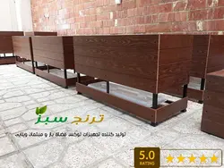 فلاور باکس چوب پلاست مدل پامچال