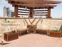 فلاور باکس چوبی مدل سهند