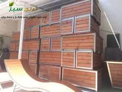 فلاور باکس چوبی مدل سهند