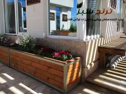 فلاور باکس چوبی مدل سهند