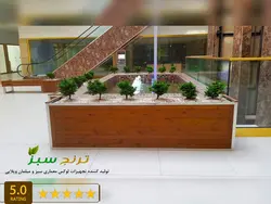 فلاور باکس چوبی مدل سهند