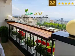 میز آویز نرده بالکن و تراس